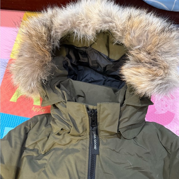 Canada goose Long Green Hooded Puffer Coat mystique - Picture 2 of 10